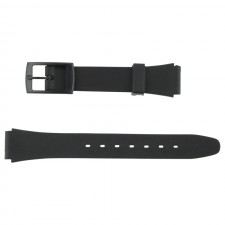 12mm Black Sportstrap Plain